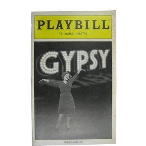 Gypsy Playbill July 2008 Patti Lupone Boyd Gaines Jerome Robbins Benanti